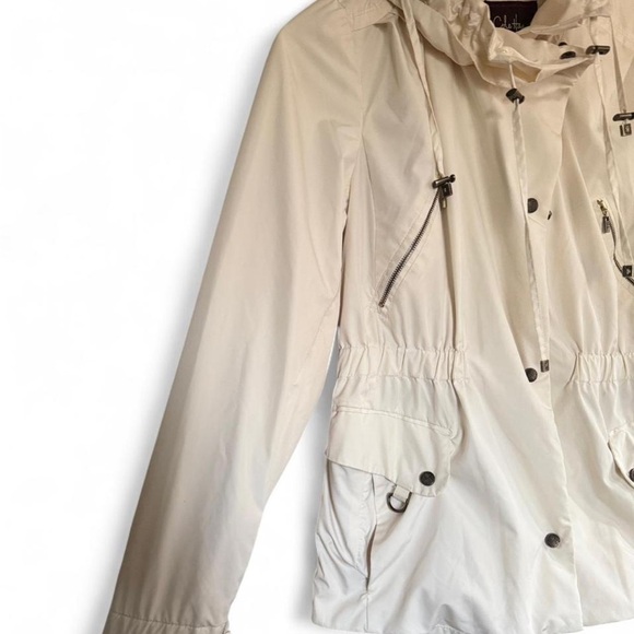 Cole Haan Women's Cream Utility Jacket - Picture 3 of 10
